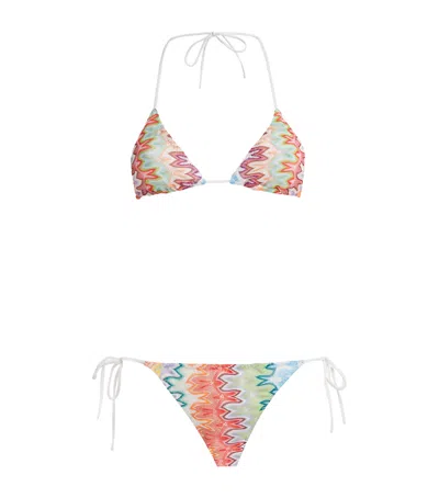 Missoni Geometric Bikini In Multi