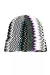 Missoni Geometric Fantasy Multicolor Wool-blend Hat In Multicolor