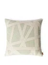 Missoni Geometric-pattern Cushion In Green
