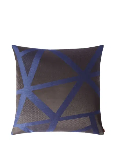 Missoni Geometric-pattern Cushion In Blue