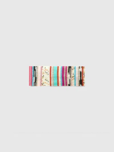 Missoni Geometric Pattern Hairband In Multi