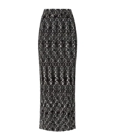 Missoni Geometric-pattern Skirt In Multi