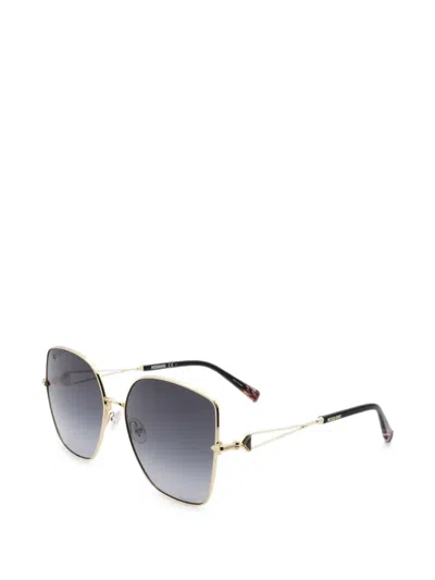 Missoni Geometric-frame Sunglasses In Gray