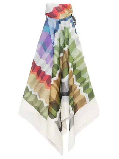 Missoni Geometric-print Halterneck Top In Multi