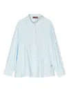 Missoni Georgette Shirt In 蓝色