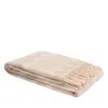 Missoni Plaid Gessetti 130x190 Cm In Wool Blend Zig Zag In Neutral