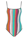Missoni One-piece Swimsuit In Blue