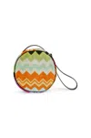 Missoni Giacomo Round Beauty Case 20x8 Cm In Multi