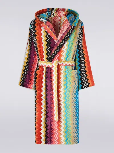 Missoni Bath Linens Orange Xl In Multicoloured