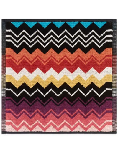 Missoni Giacomo Six-piece Face Towel Set In Black
