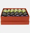 Missoni Giacomo Set Of 6 Face Towels In Multicoloured