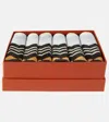 Missoni Giacomo Set Of 6 Face Towels In Multicoloured
