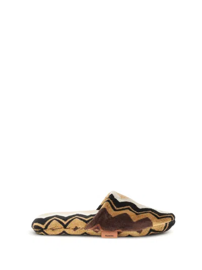 Missoni Giacomo Slippers In Black