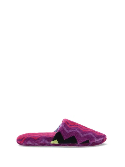 Missoni Giacomo Slippers In Pink