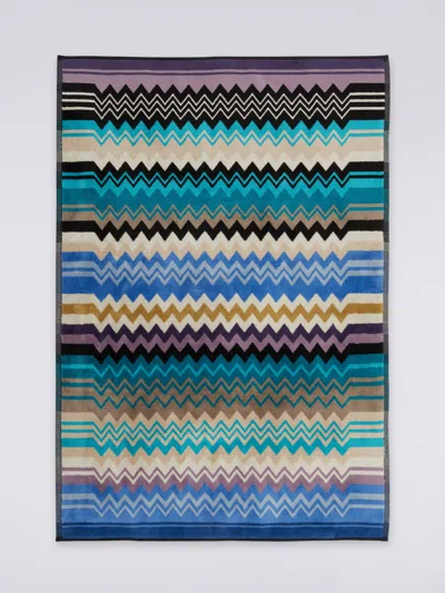 Missoni Giacomo Bath Mat 90x60 In Blue