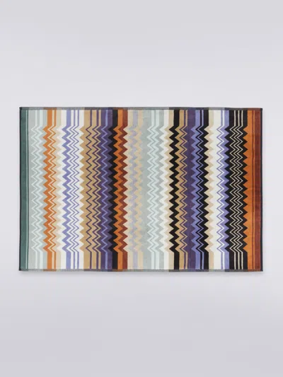 Missoni Giacomo Bath Mat 90x60 In Multicoloured