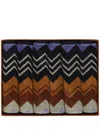 Missoni Giacomo Towel Set (set Of Six) In Black