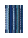 Missoni Giacomo Zig-zag Bath Towel In Blue