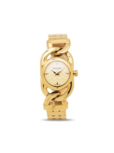 Missoni Gioiello Twist-detail Watch In Gold