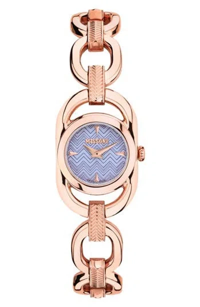 Missoni Gioiello Bracelet Watch, 22.8mm In Rosegold