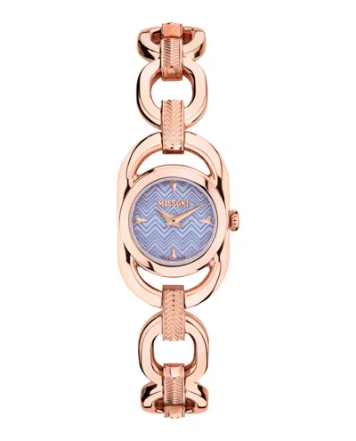 Missoni Gioiello Chain Bracelet Watch In Gold