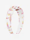 Missoni Girls Cotton Headband In White