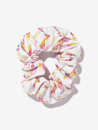 Missoni Girls Cotton Scrunchie In White