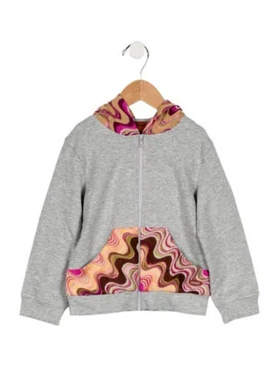 Pre-owned Missoni Babies' Girls' Jacket W/tags In Gray