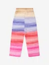 Missoni Girls Knitted Trousers In Multicoloured