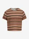 Missoni Girls Knitted Zigzag Top In Multi