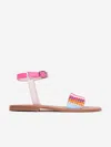 Missoni Patterned-knit Flat Sandals In Multicoloured