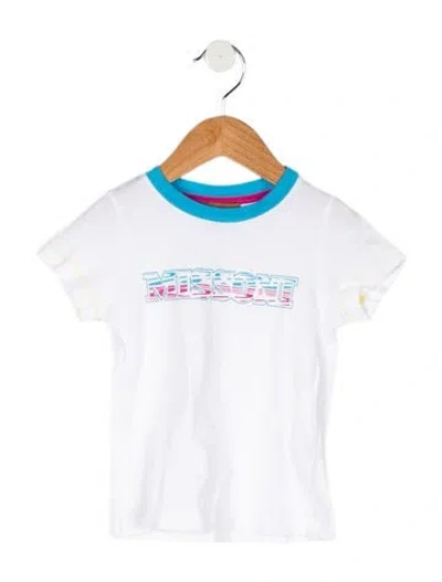 Pre-owned Missoni Babies' Girls' T-shirt In White