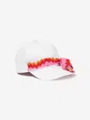Missoni Zig-zag Bow Cap In White