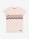 Missoni Girls Zigzag Jersey Dress In Multi