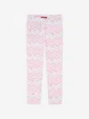 Missoni Girls Zigzag Leggings In Multicoloured