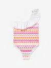 Missoni Zigzag-pattern Swimsuit In Multicoloured