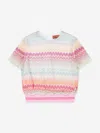 Missoni Zigzag-knit T-shirt In Multicoloured