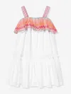 Missoni Girls Zigzag Trim Sundress In White