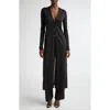Missoni Glitter Effect Longline Cardigan In Black