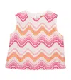 Missoni Glitter Zigzag Top
