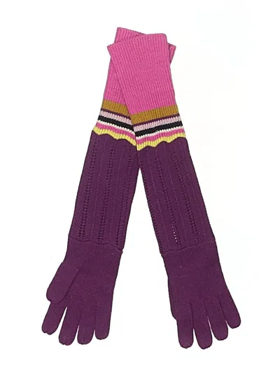 Pre-owned Missoni Gloves In Purple