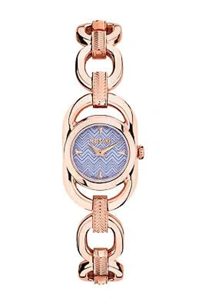 Pre-owned Missoni Gold Womens Analogue Watch Gioiello Mwgca0423
