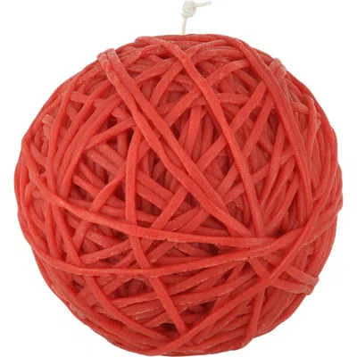 Missoni Gomitolo Large Candle In Red