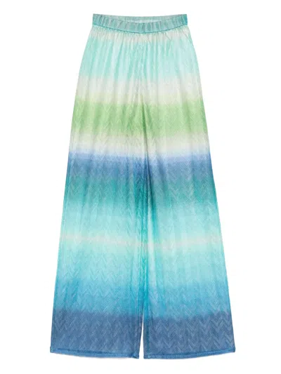 Missoni Hose Mit Farbverlauf-optik