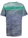Missoni Man T-shirt Light Green Size L Cotton In Multi