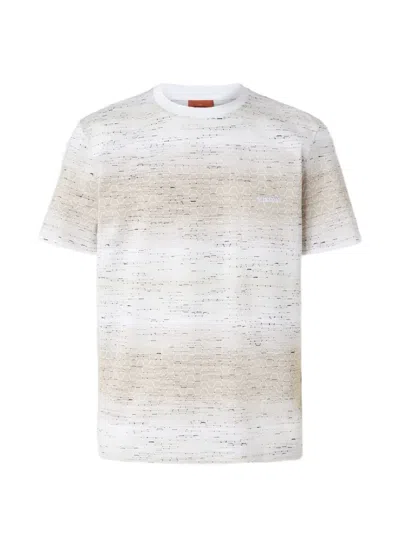 Missoni Gradient Printed T-shirt In Multi