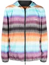 Missoni Gradient Zigzag-print Hooded Jacket