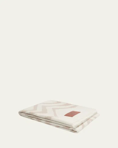 MISSONI GRAFFITI VIRGIN WOOL THROW, 53" X 71"