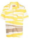 Missoni Graphic-print Short-sleeve Shirt In 黄色