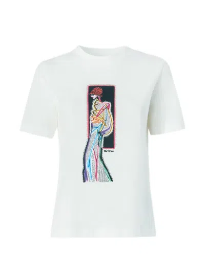 Missoni Graphic-print T-shirt In White